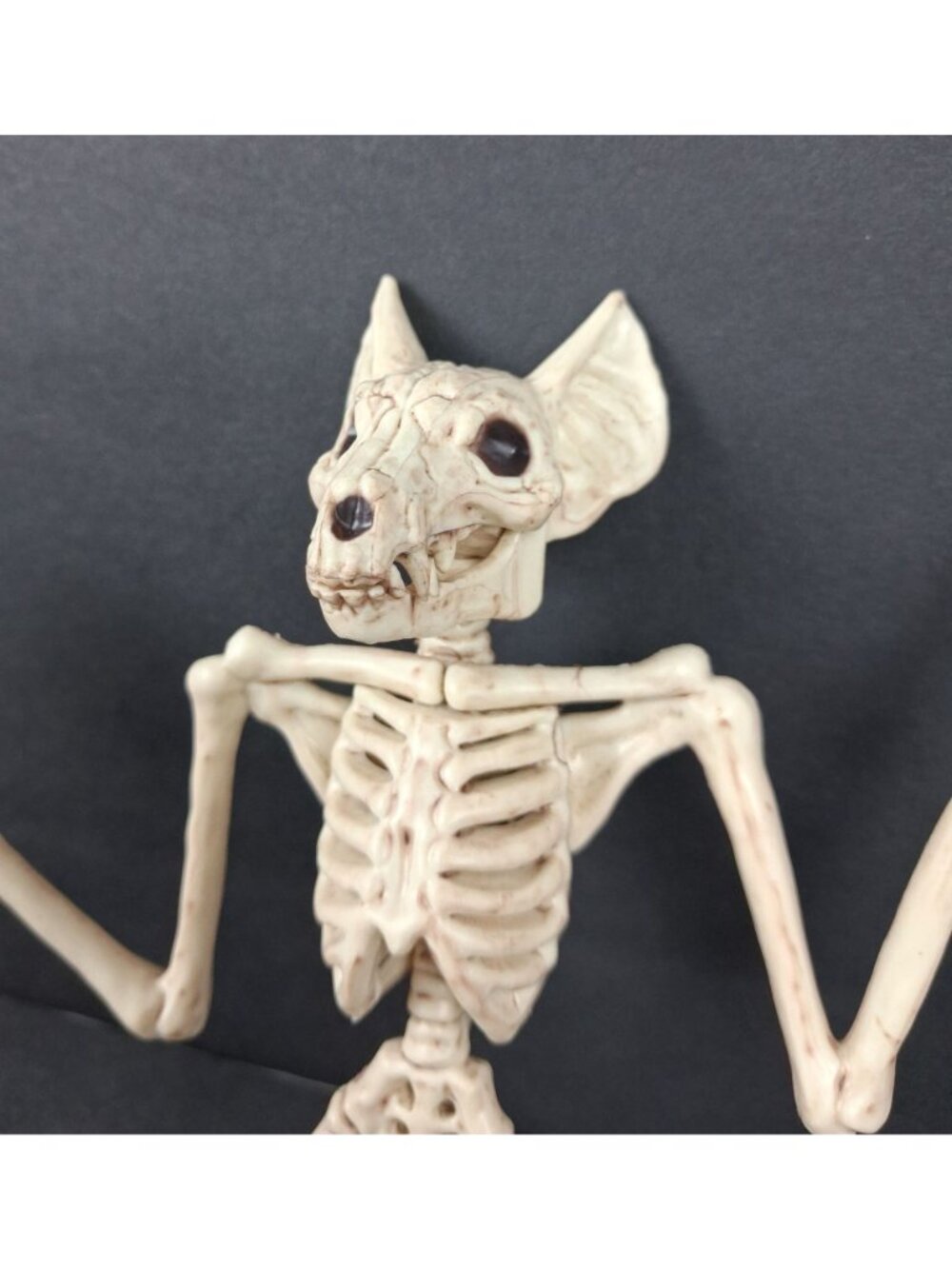 Creepy Skeleton Bat & Rat Figurines Spooky Home Decor - Picture 5 of 10
